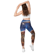 Load image into Gallery viewer, James Webb &quot;Carina Nebula&quot; High Waisted Leggings with Pockets
