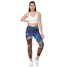 Load image into Gallery viewer, James Webb &quot;Carina Nebula&quot; High Waisted Leggings with Pockets
