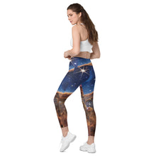 Load image into Gallery viewer, James Webb &quot;Carina Nebula&quot; High Waisted Leggings with Pockets
