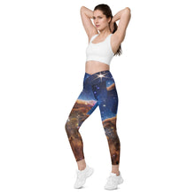 Load image into Gallery viewer, James Webb &quot;Carina Nebula&quot; High Waisted Leggings with Pockets
