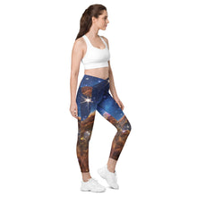 Load image into Gallery viewer, James Webb &quot;Carina Nebula&quot; High Waisted Leggings with Pockets
