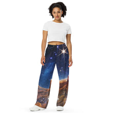 Load image into Gallery viewer, James Webb &quot;Carina Nebula&quot; Unisex Wide-Leg Pants™
