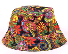 Load image into Gallery viewer, Floral Bucket Hat
