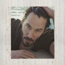 Load image into Gallery viewer, Cuddle Me Keanu Throw Blanket
