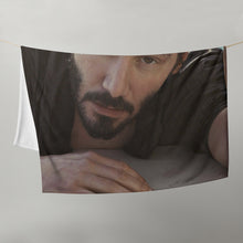 Load image into Gallery viewer, Cuddle Me Keanu Throw Blanket
